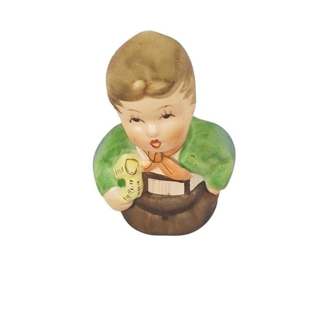Schmid Hark the Herald 1984 First Annual Statuette Thimble Berta Hummel Figurine